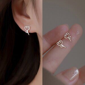 Flower Stud Earrings